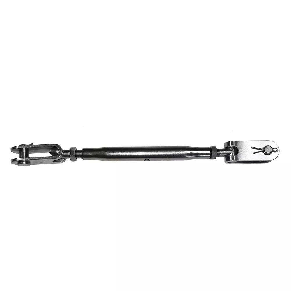 C. Sherman Johnson Jaw/Jaw Tubular Turnbuckle T-Style 3/8-24 Thread [0