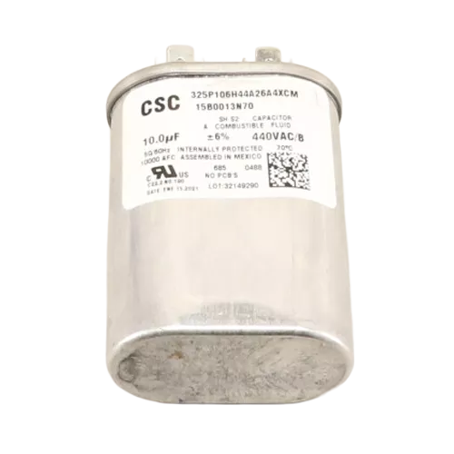 Carrier 15B0013N70 10 MFD 440V Oval Run Capacitor