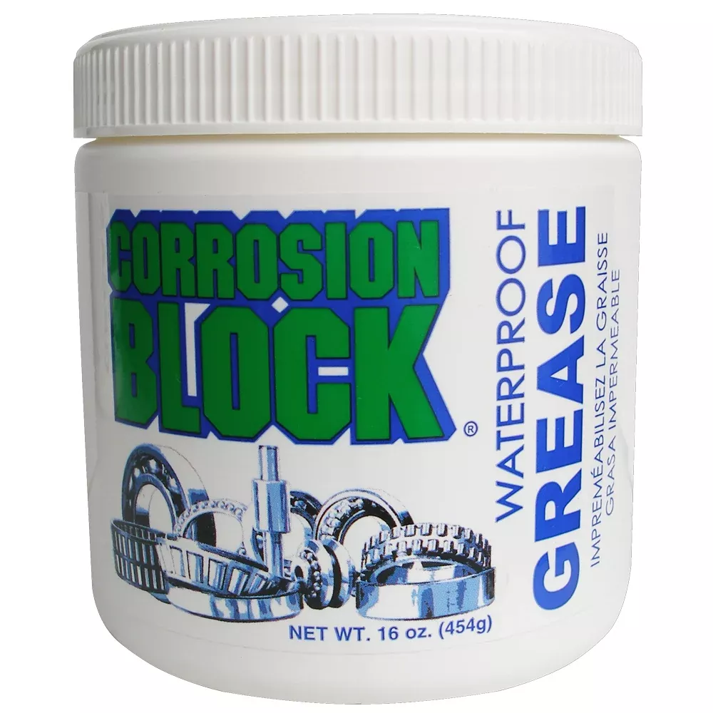 Corrosion Block High Performance Waterproof Grease - 16oz Tub - Non-Ha