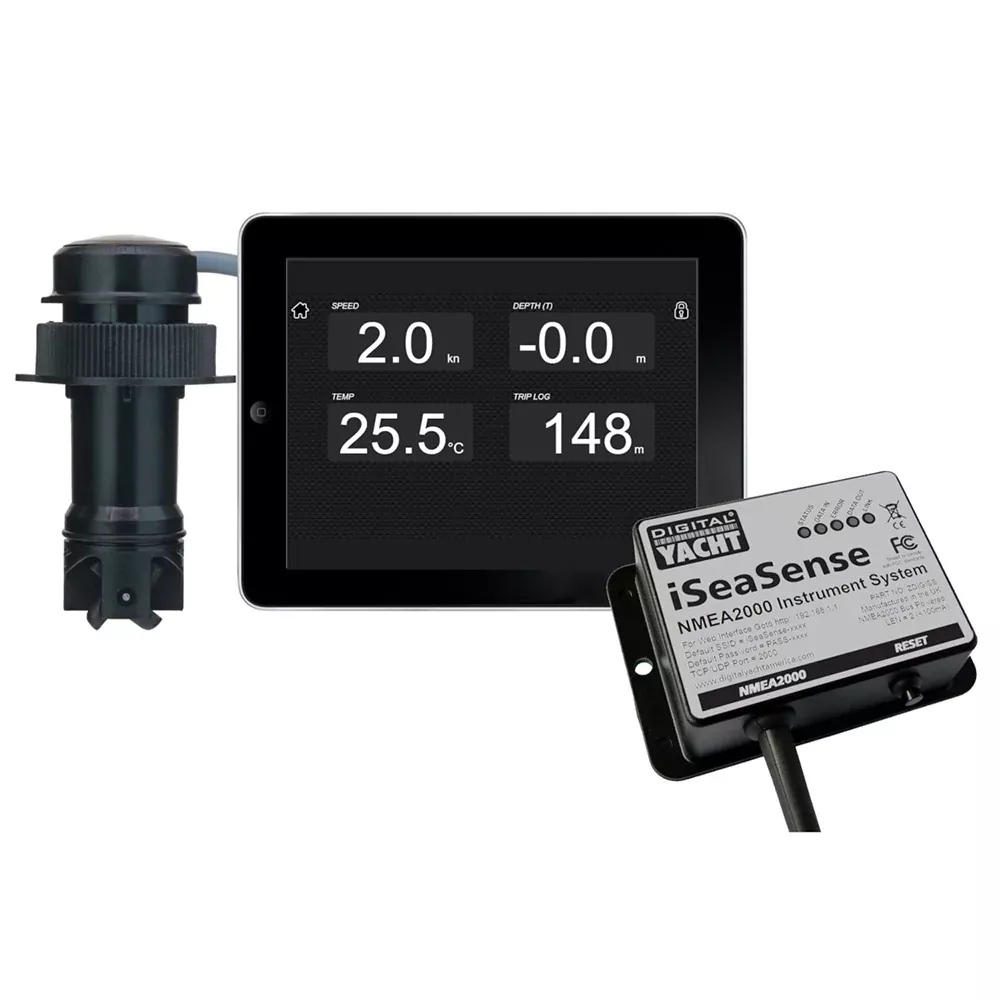 Digital Yacht iSeaSense Wireless Speed Depth Temp Pack ZDIGISSPK1