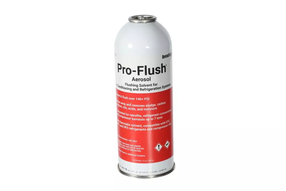 DiversiTech PF-AER-16 Pro-Flush Aerosol Flushing Solvent, 1 lb