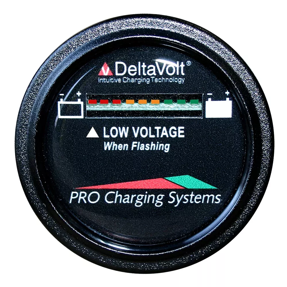 Dual Pro Battery Fuel Gauge - DeltaView Link Compatible - 36V System (