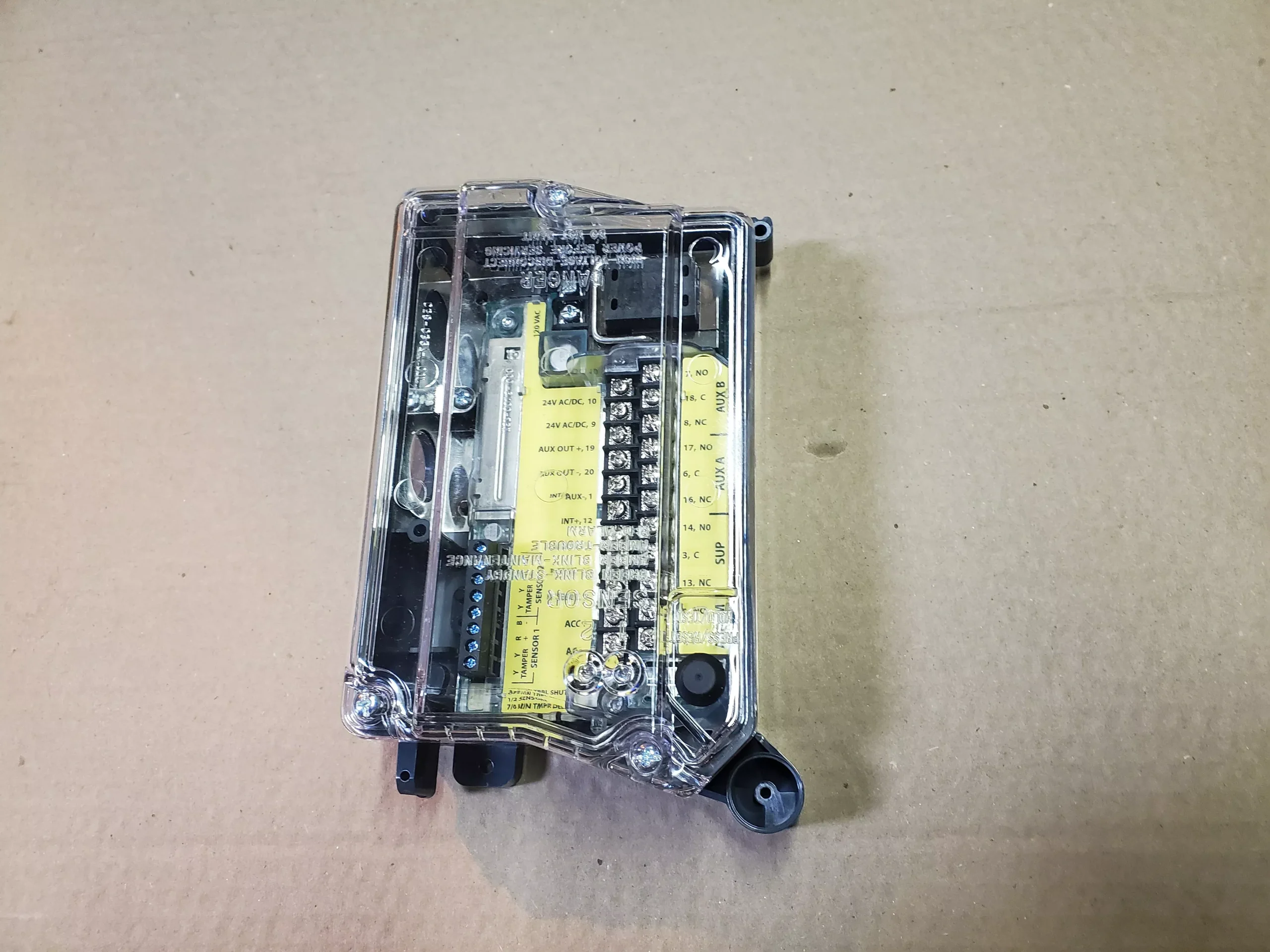 DUCT SMOKE DECTECTOR 4 WIRE PHOTOELECTRIC POWER BOARD ONLY