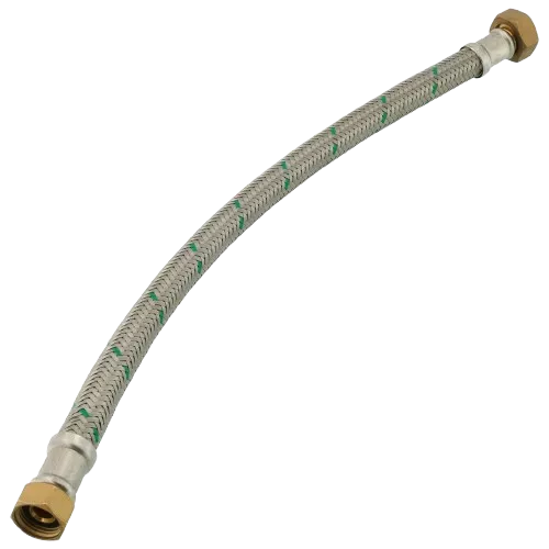 Enviro-tec PC-00-0283 Braid Flex Hose 1/2"x3/4" 18"L