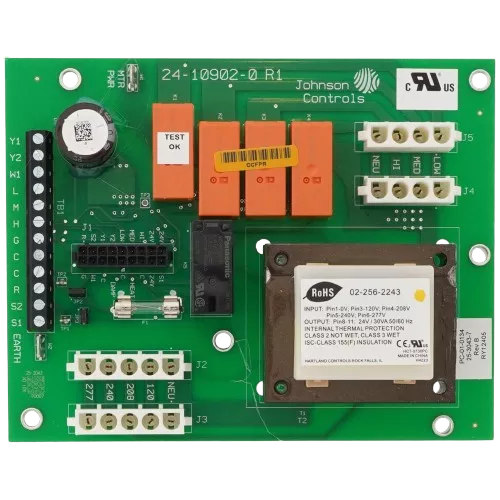 Enviro-Tec PC-01-0134 Fan Relay Board