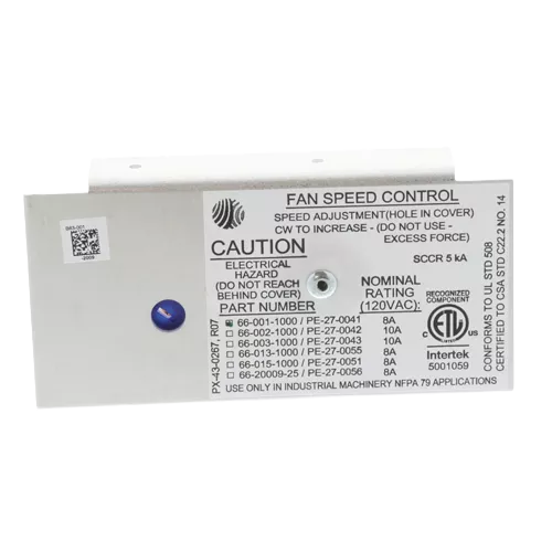 Enviro-tec PE-27-0041 120V 1/6 HP CFR/VFR Fan Speed Controller