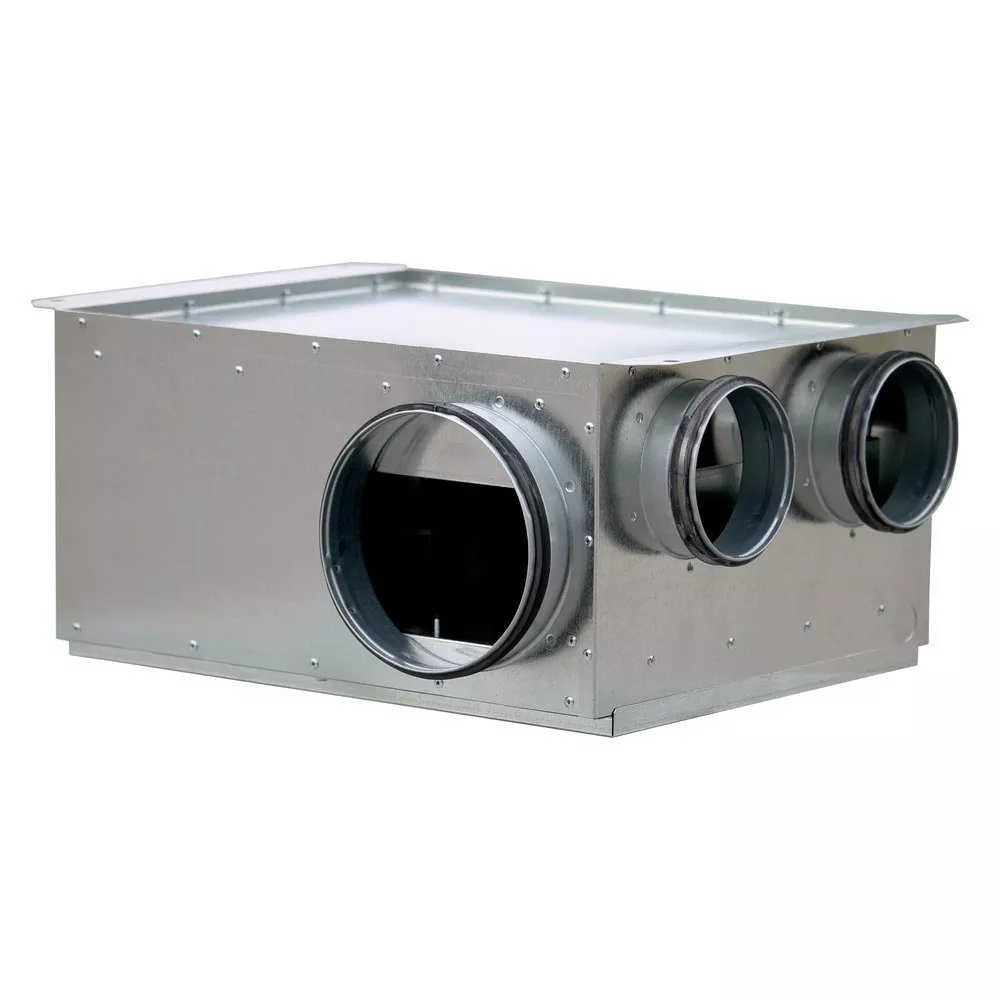 Fantech CVS-300A Inline Multi-Port Ventilation Fan, 120V