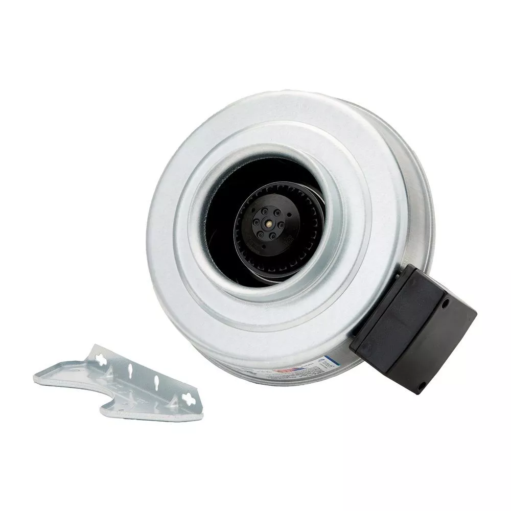 Fantech FG-6 6in Round Inline Exhaust Fan, 303 CFM