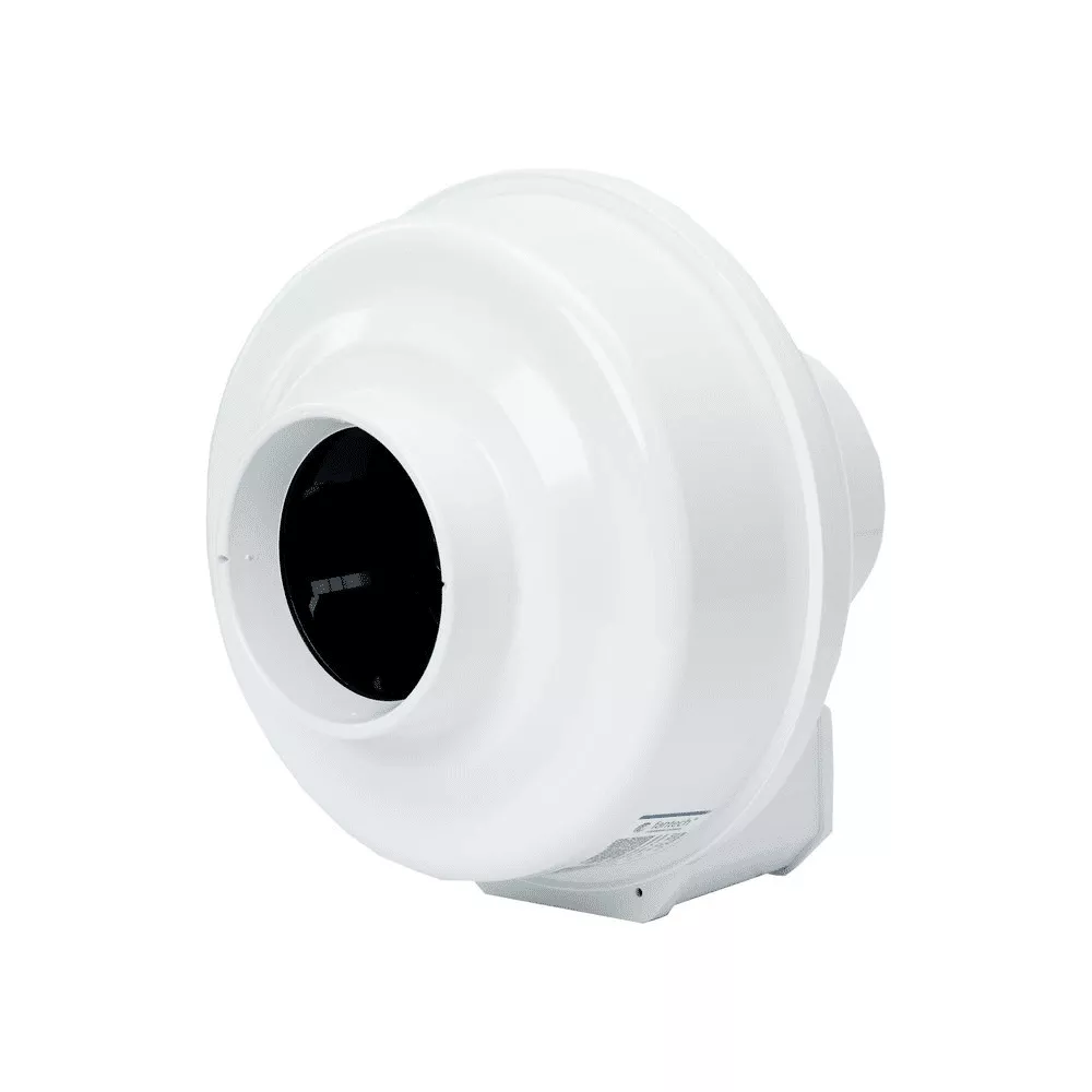 Fantech RN1 Inline Radon Fan for 4.5in Duct, Low Pressure and Flow