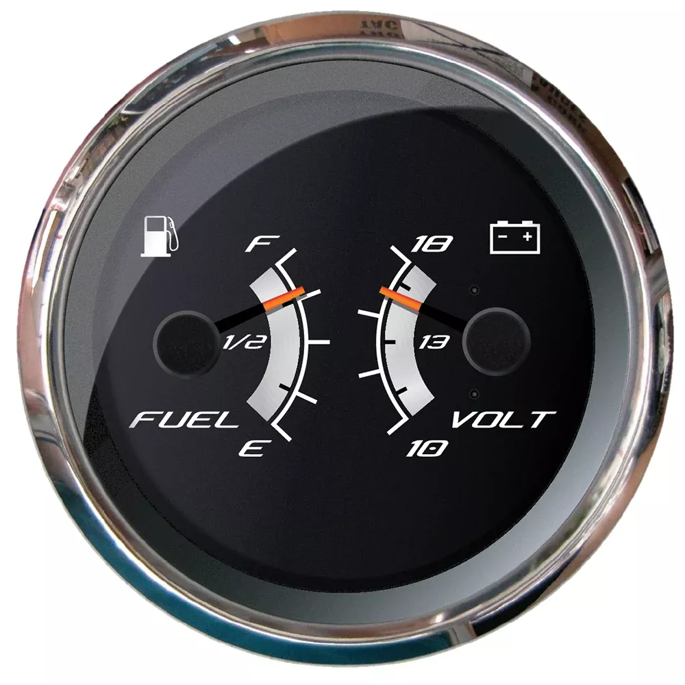Faria Platinum 4 MultiFunction Fuel Level Voltmeter 22013
