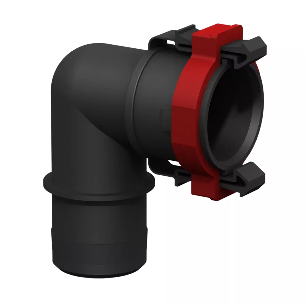 FATSAC Flow-Rite 1-1/8" Elbow Quick Connect Socket f/Auto Ballast Syst