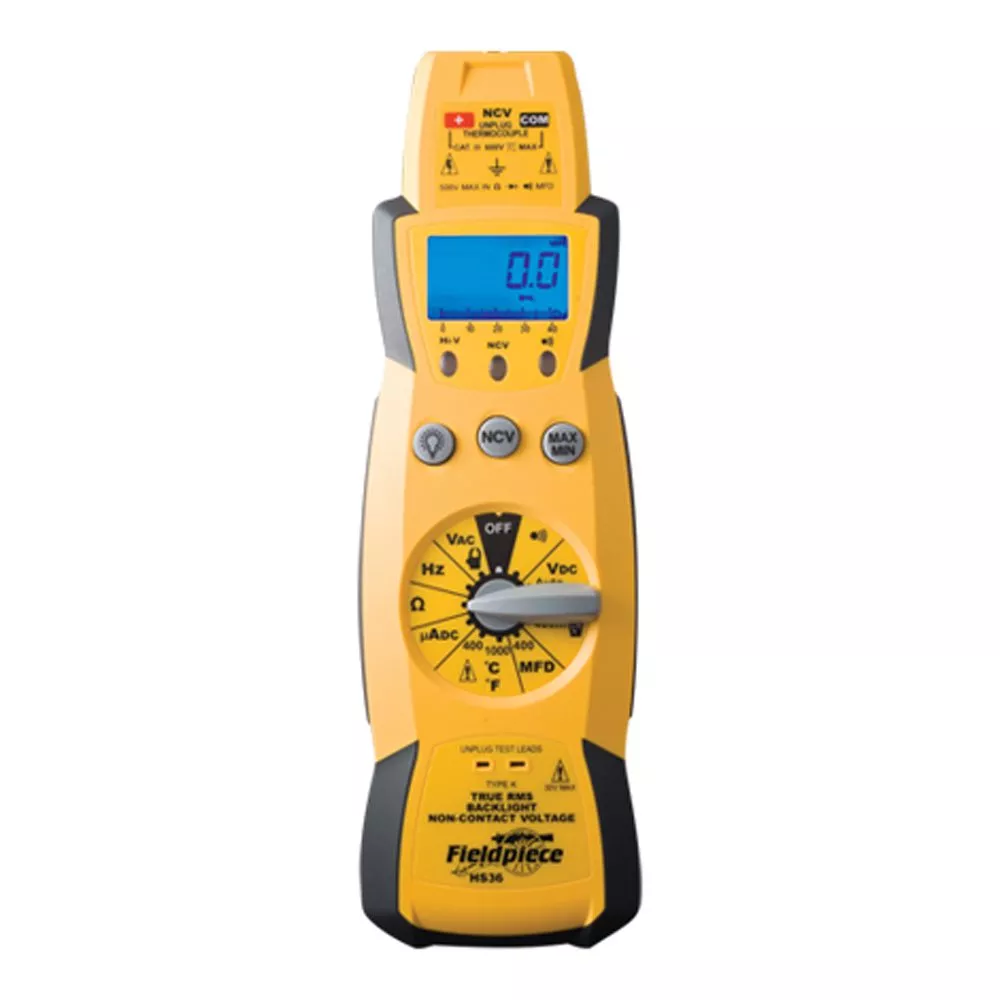 Fieldpiece HS36 Expandable True RMS Stick Multimeter with Backlight