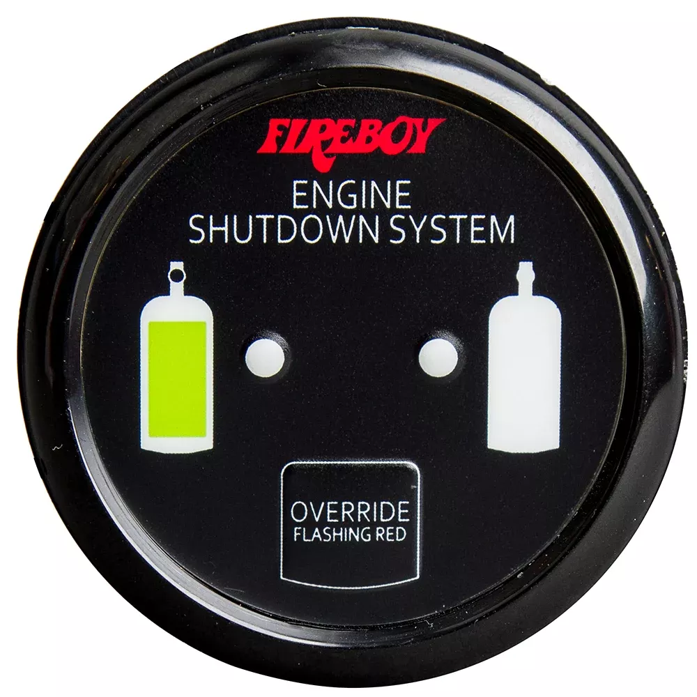 Fireboy-Xintex Deluxe Helm Display w/Gauge Body, LED Color Graphics f/