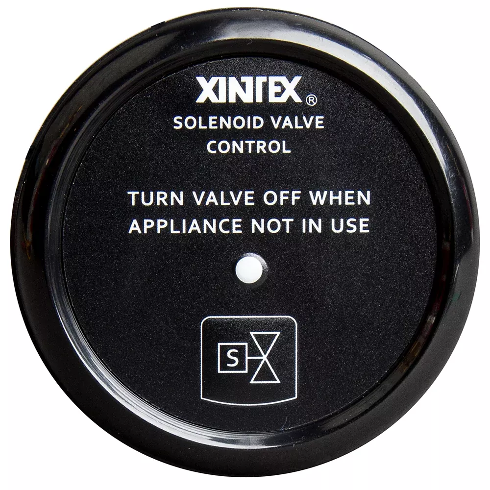 Fireboy-Xintex Propane Control Solenoid Valve w/Black Bezel Display [C