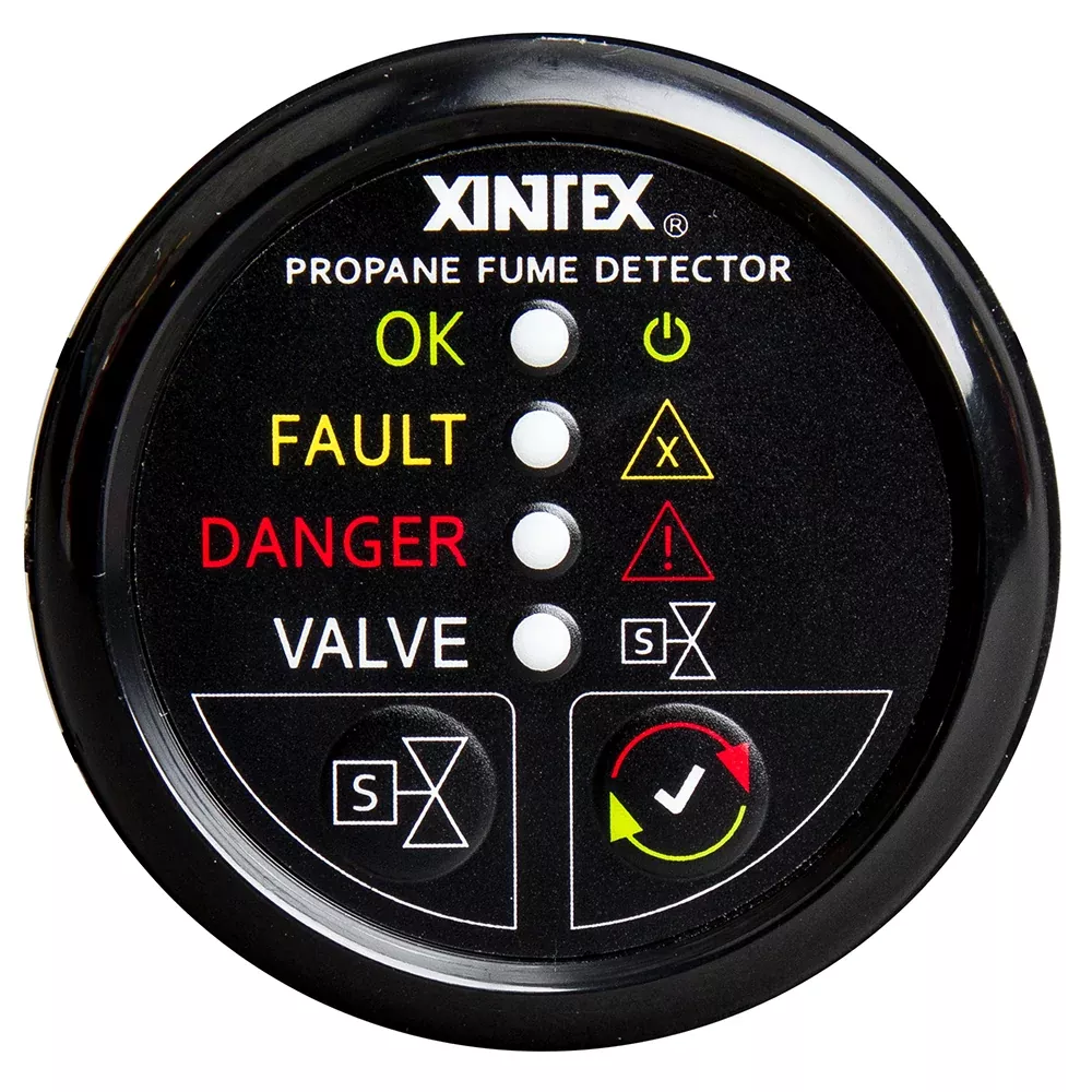 Fireboy-Xintex Propane Fume Detector w/Automatic Shut-Off Plastic Sens