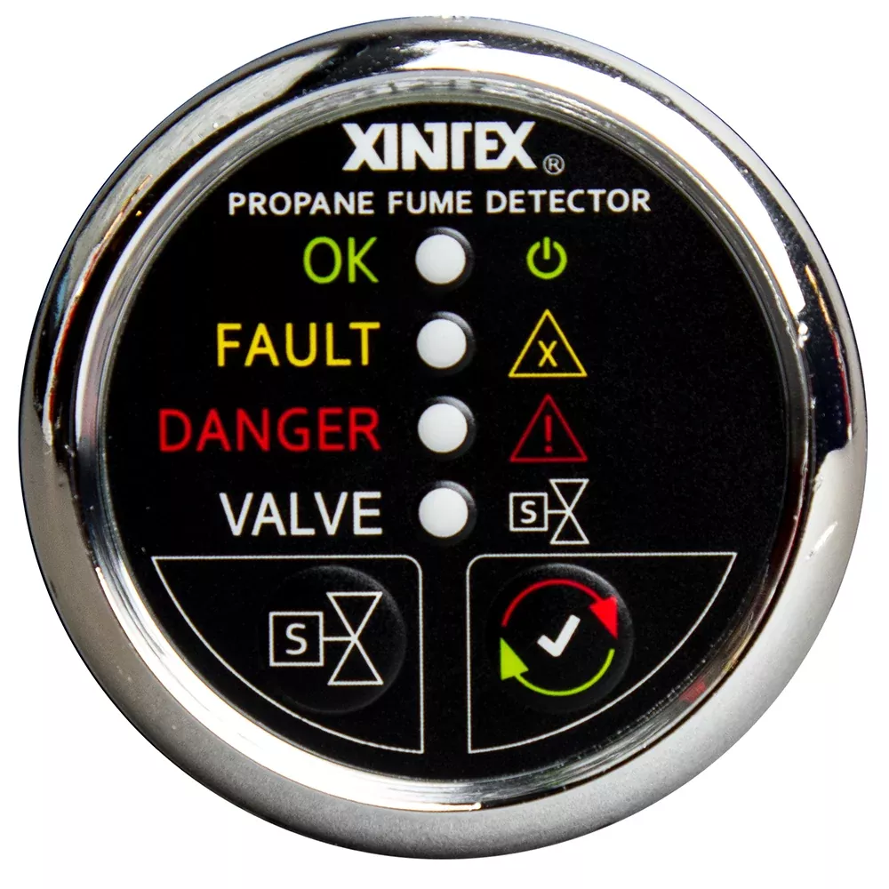 Fireboy-Xintex Propane Fume Detector w/Plastic Sensor Solenoid Valve -