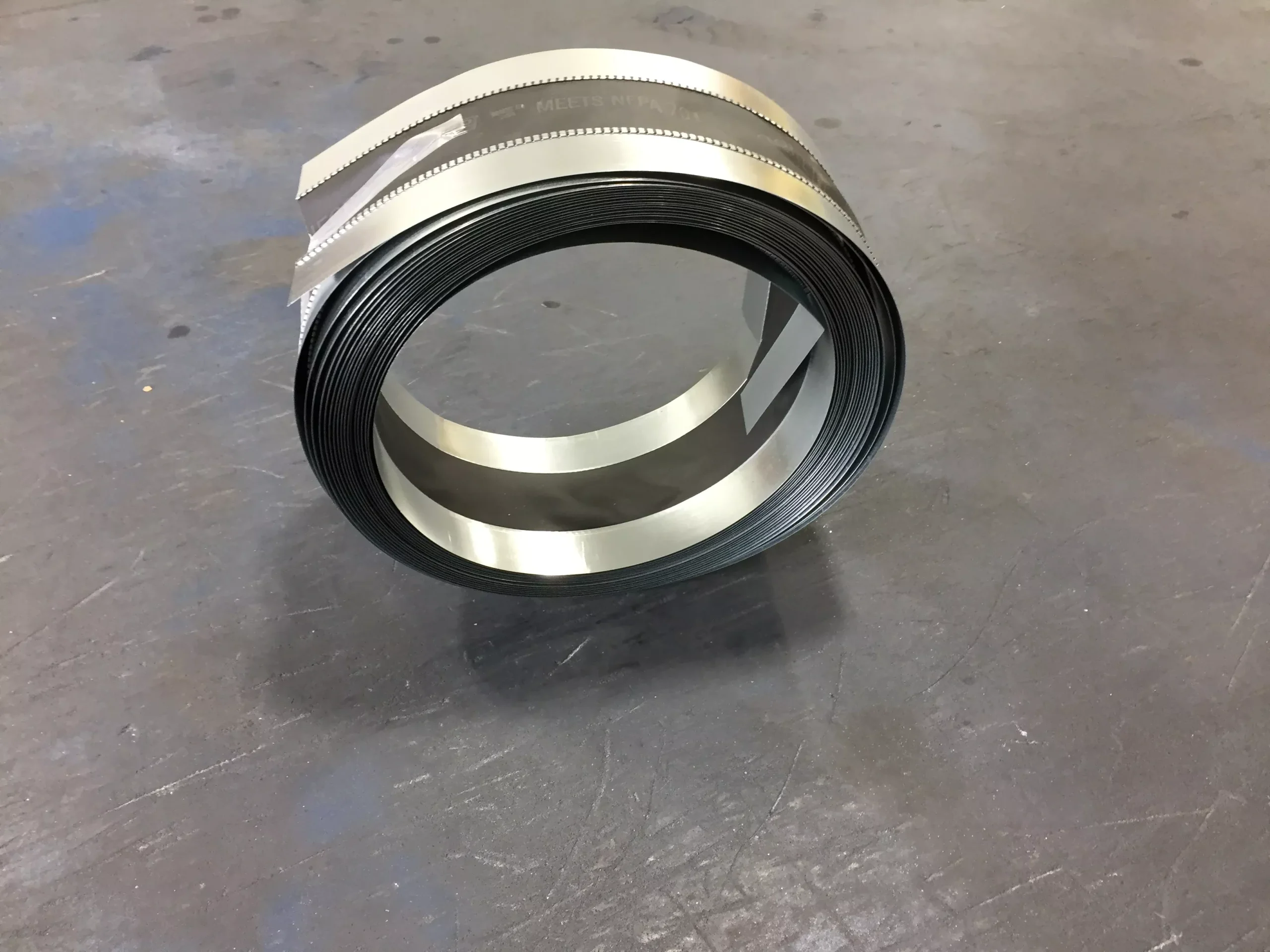 FLEXIBLE DUCT CONNECTOR 28GA, 100FT ROLL