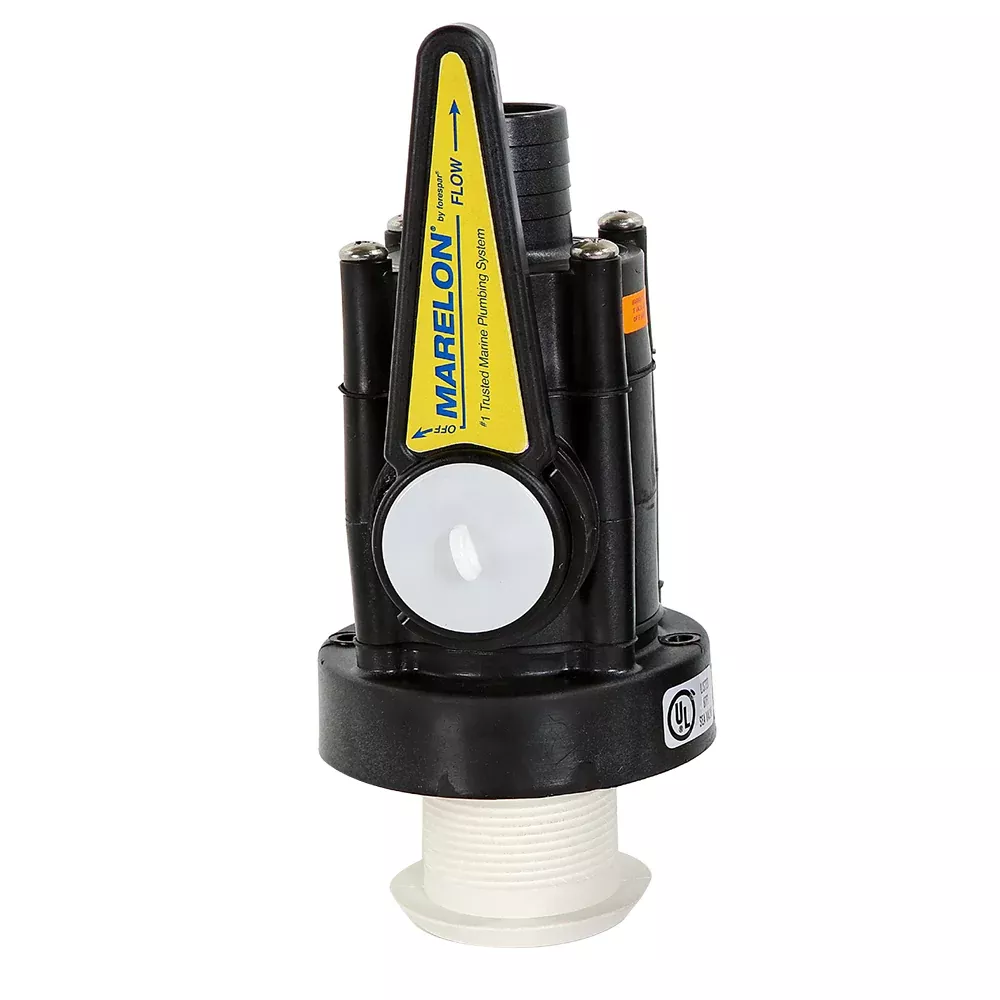 Forespar Marelon Full-Flow Seacock 1" Mushroom Through-Hull [904044ABY