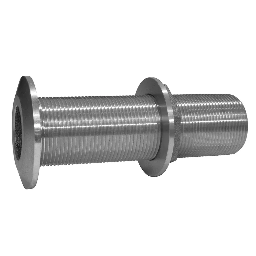 GROCO 1-1/4" Stainless Steel Extra Long Thru-Hull Fitting w/Nut [THXL-