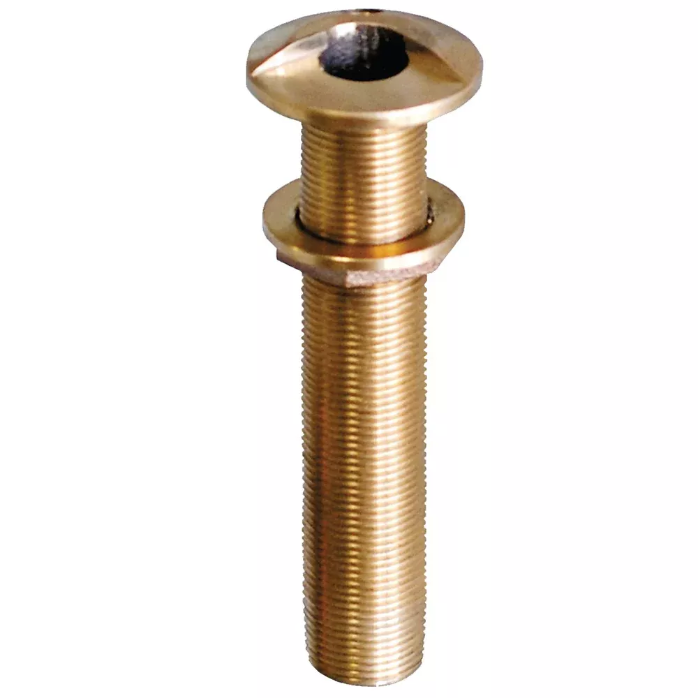GROCO 3/4" Bronze Extra Long High Speed Thru-Hull Fitting w/Nut [HSTHX