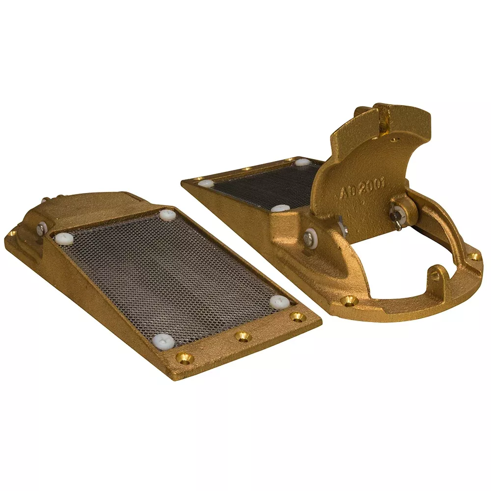GROCO Perforated Hull Strainer w/Access Door 2" Max Thru-Hull [APHS-20