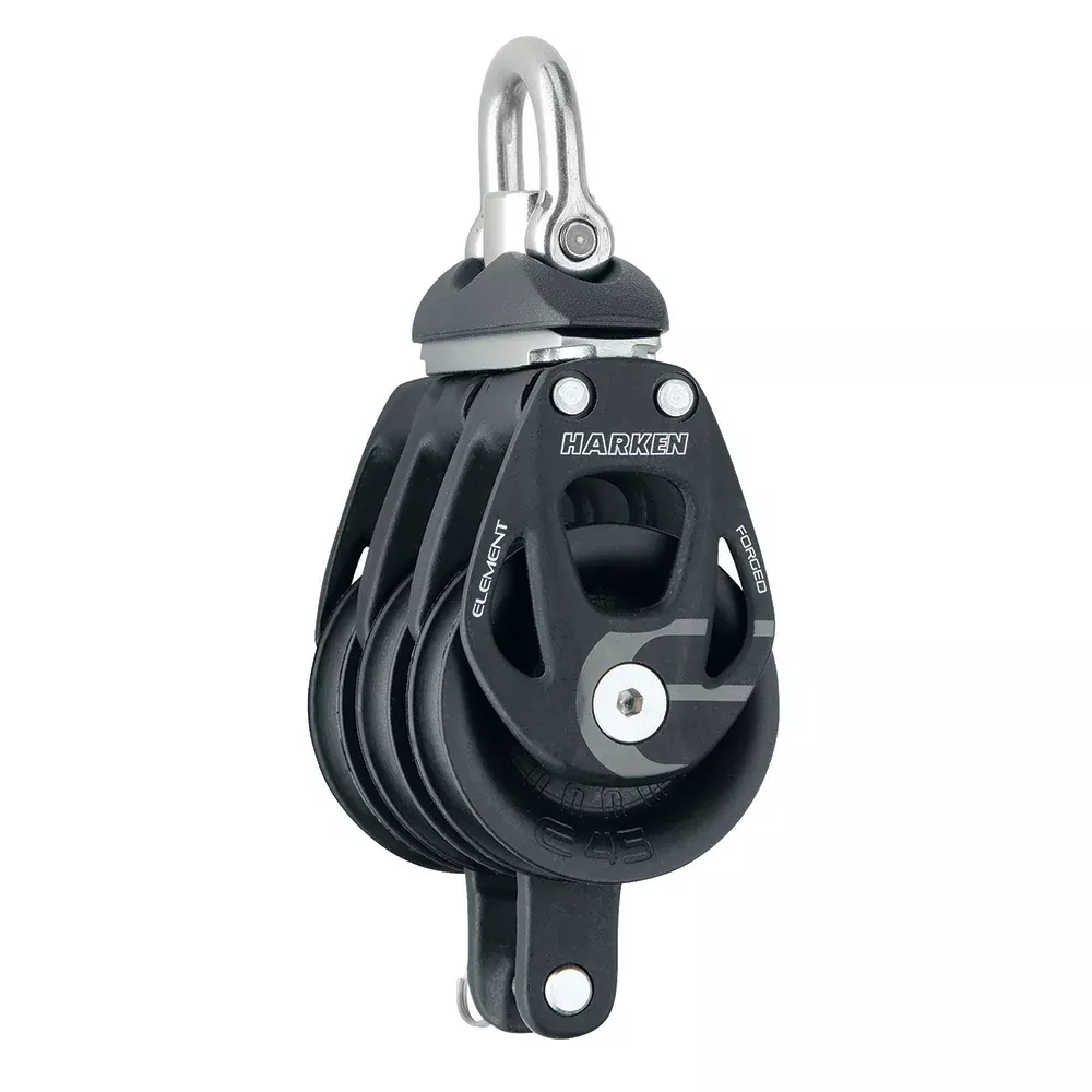 Harken 45mm Triple Element Block w/ Swivel Becket [6241]