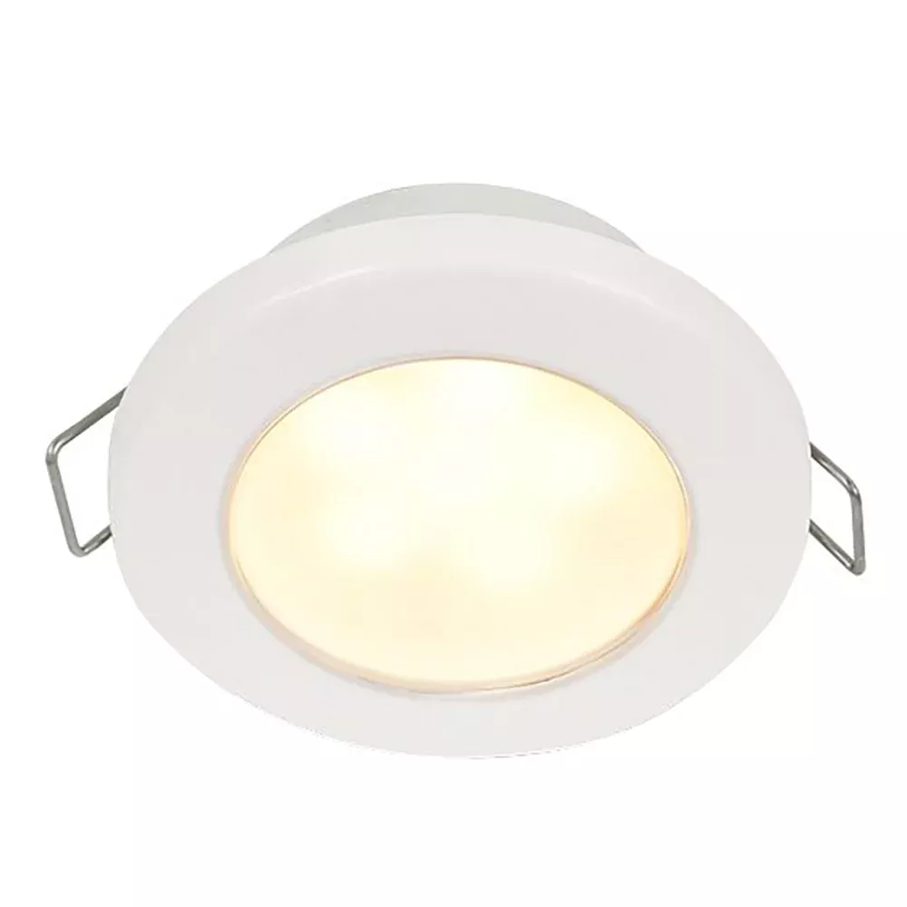 Hella Marine EuroLED 75 3" Round Spring Mount Down Light - Warm White