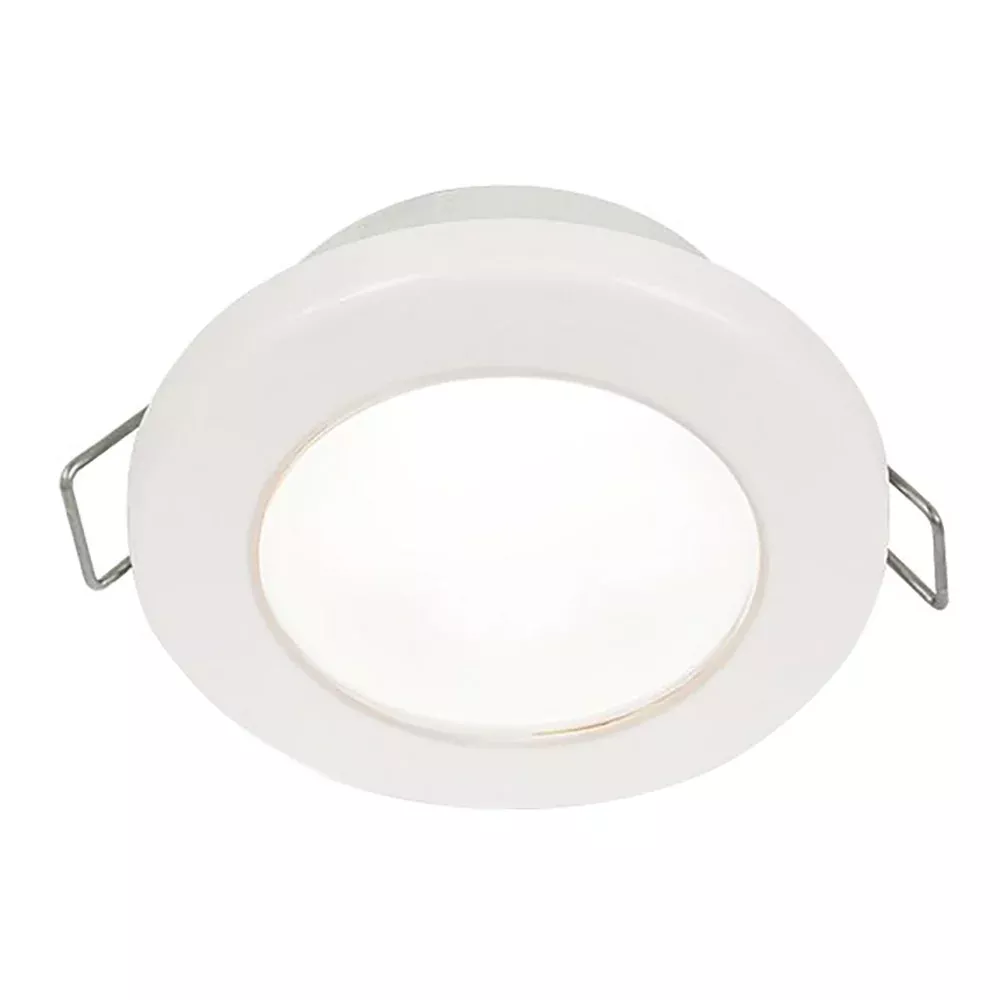 Hella Marine EuroLED 75 3" Round Spring Mount Down Light - White LED -
