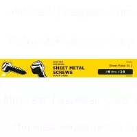Hex Washer Head Self-tapping Screws Black Oxide Midwest Assortment
