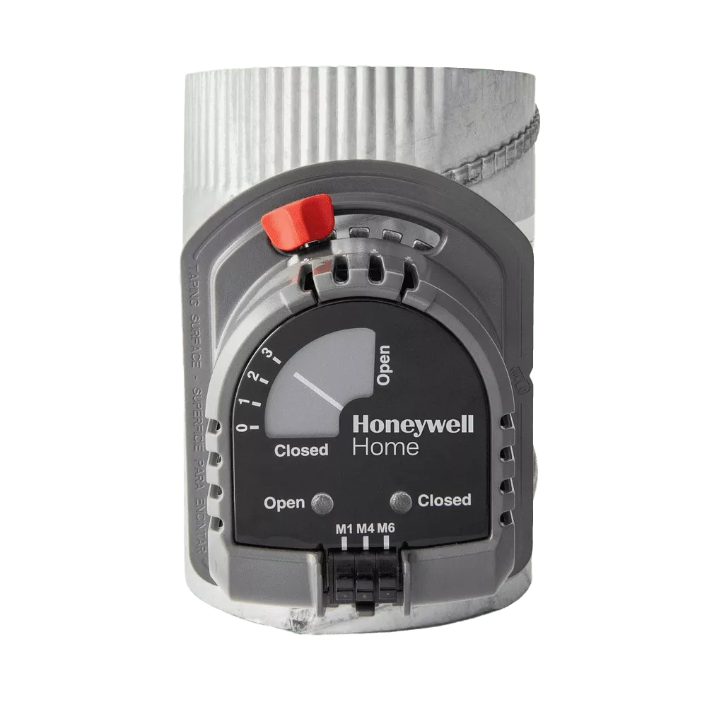 Honeywell ARD5TZ 5in Round Automatic TrueZONE Damper, Normally Open