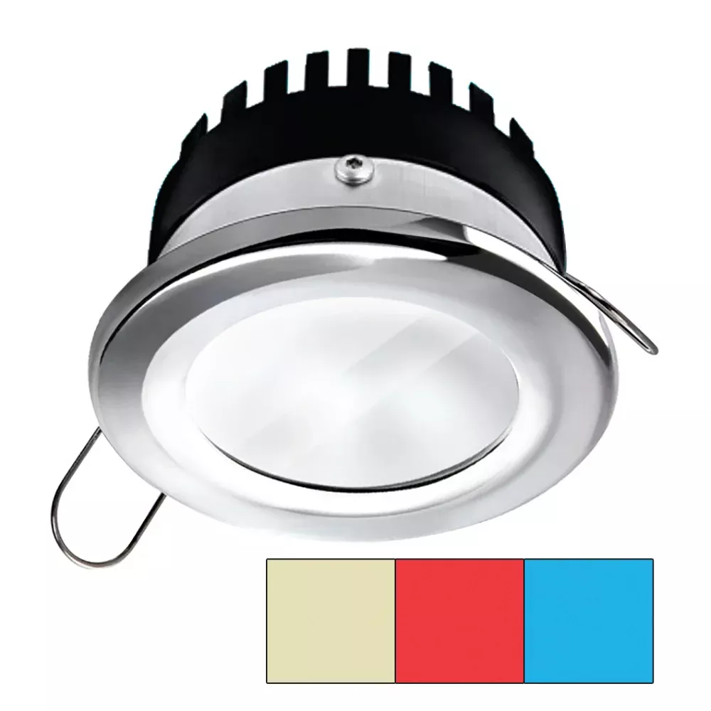 i2Systems Apeiron Pro A503 - 3W - Round -Cool White/Red/Blue - Round -