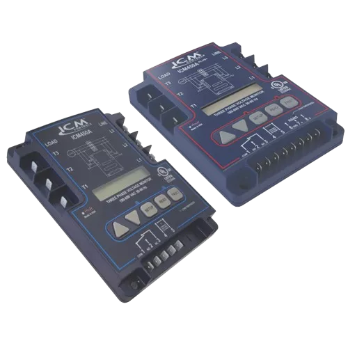 ICM Controls ICM450A+ Programmable 3-Phase Line Voltage Monitors
