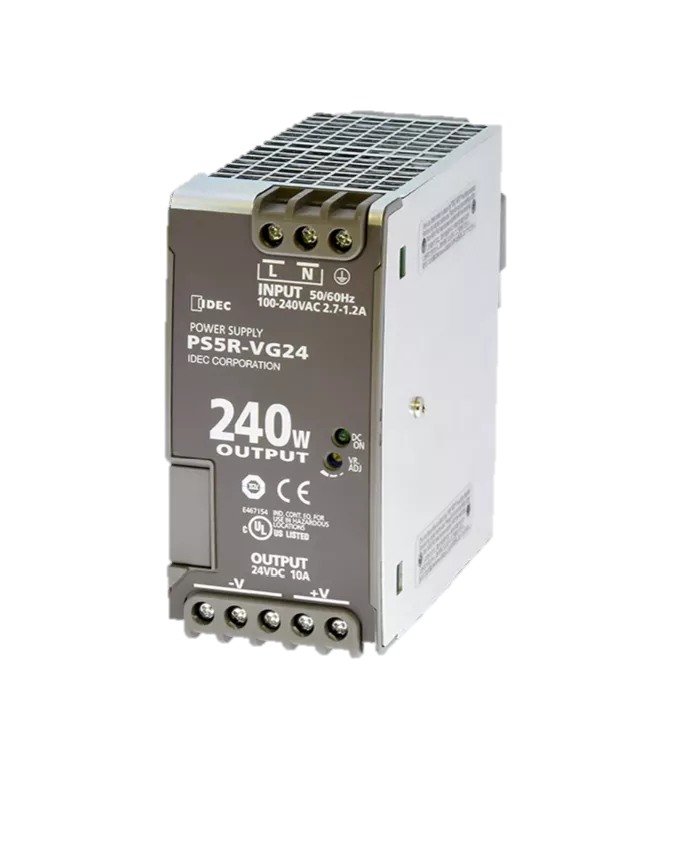 IDEC Relay PS5R-VG24 Power Supply 240W 24VDC DIN
