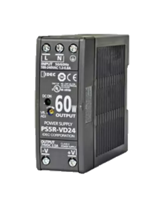 IDEC Relays PS5R-VD24 Power Supply 60W 24VDC DIN