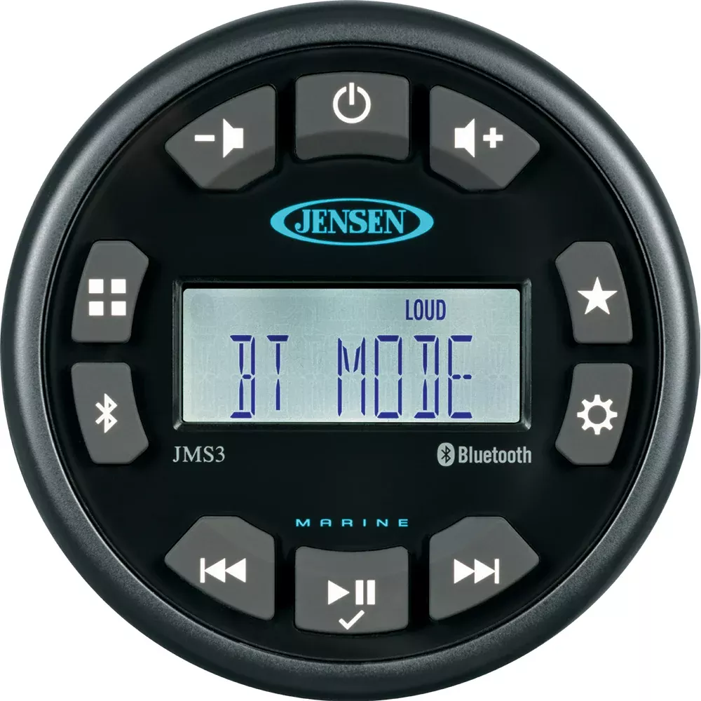 JENSEN JMS3RTL Stereo wAMFMBT Single Zone JMS3RTL