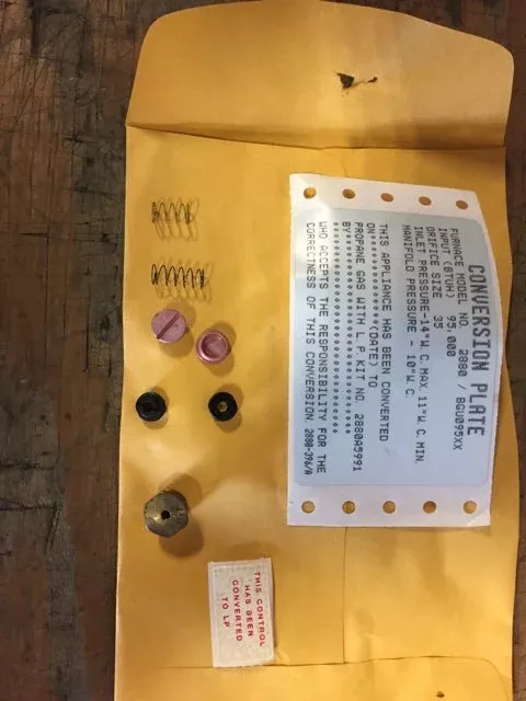 L.P. Conversion Kit
