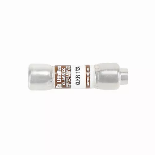 Littelfuse KLKR.500 0.5A Fast-Acting Class CC Fuse – 600V