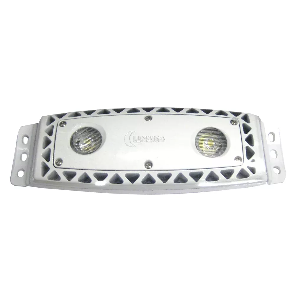 Lunasea High Intensity Outdoor Dimmable LED Spreader Light - White - 1