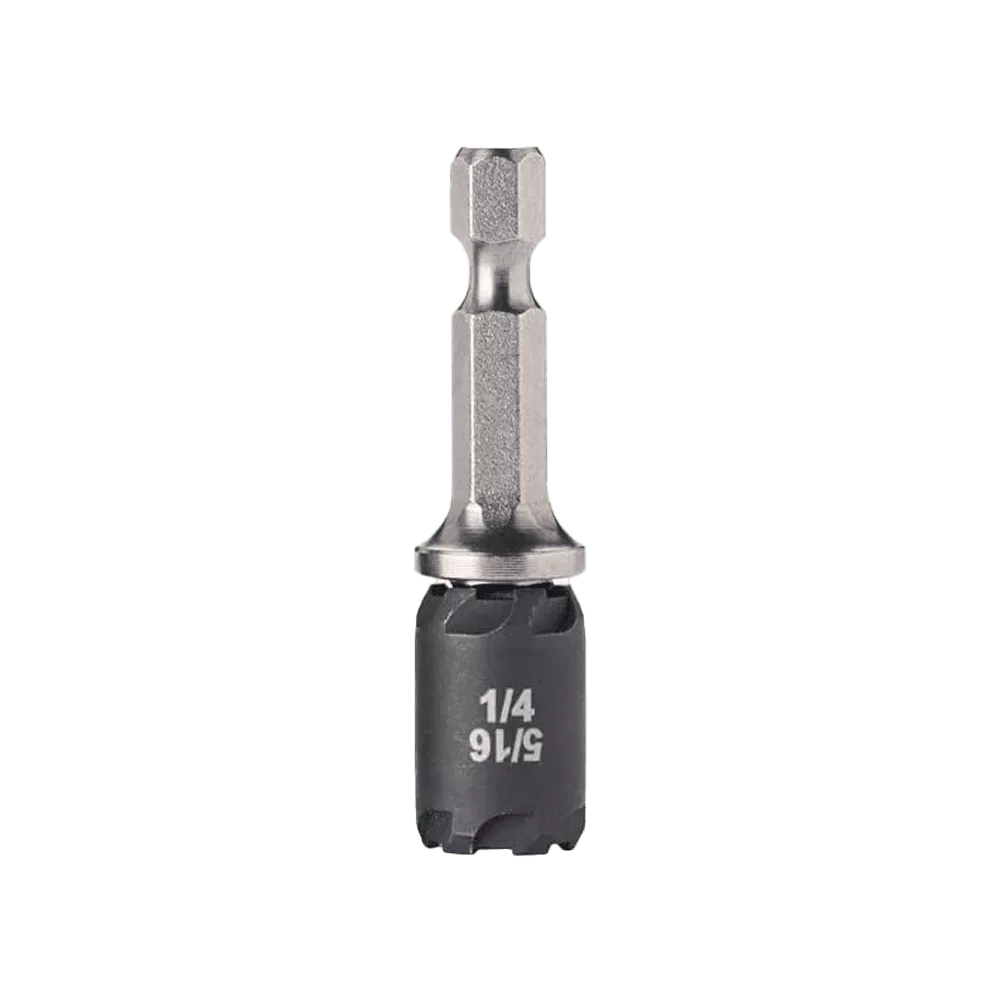 Malco MSHCST C-Rhex Sawtooth Reversible 1/4" & 5/16" Hex Driver 2" Length