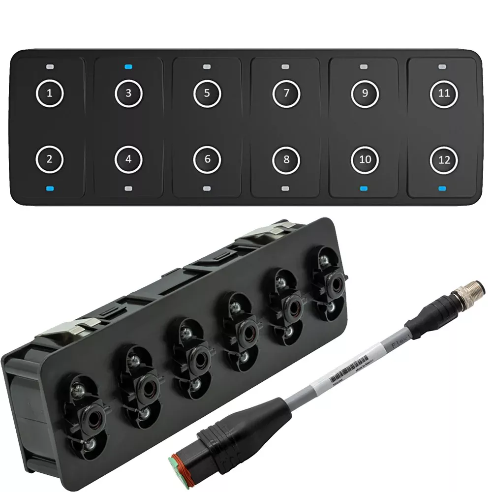 Maretron CKM12 Keypad w/CKM to NMEA 2000 Adapter Cable - 0.2M (Horizon