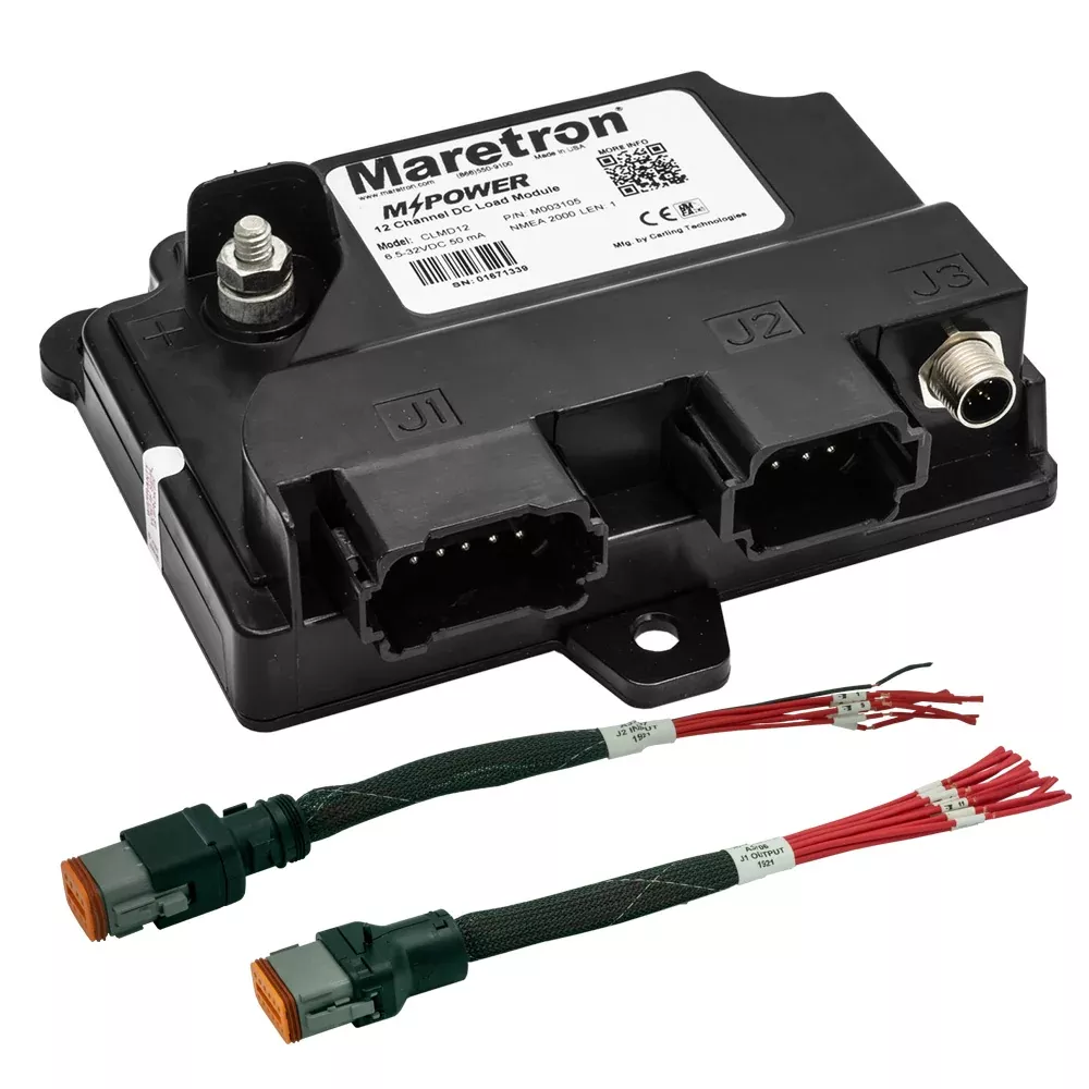 Maretron MPower 12 Channel DC Load Module NMEA 2K w/12" Pigtail Adapte