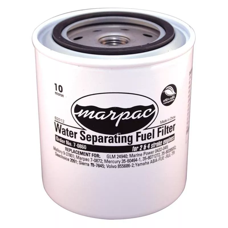 Marpac Fuel Water Separating Filter - 10 Micron - Replaces Yamaha MAR-