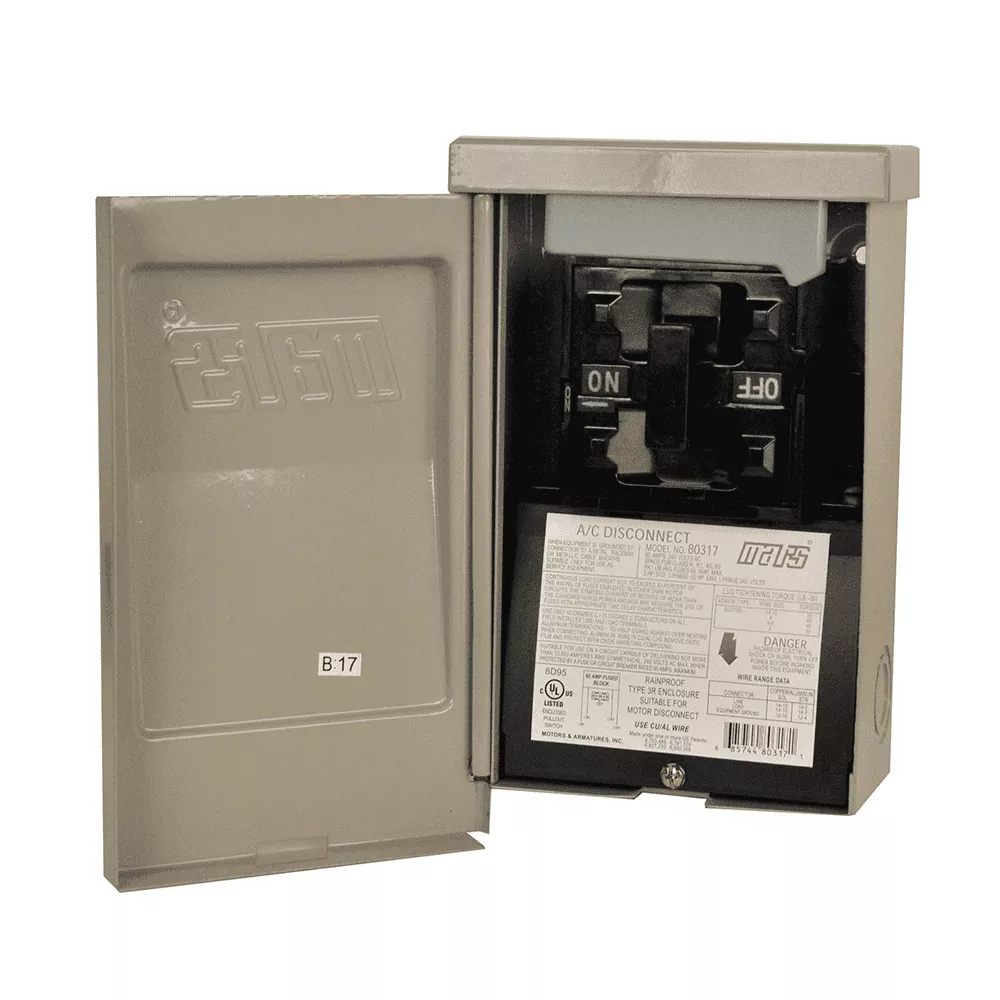 Mars 83917 60A Disconnect with Integrated Surge Protector