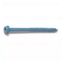 Masonry Screw, 1/4 x 3-1/4 In. Star Hex Head, 100-Pk.