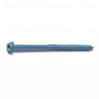 Masonry Screw, 3/16 x 3-1/4 In. Star Hex Head, 100-Pk.