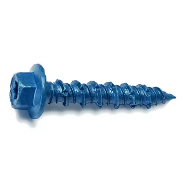 Masonry Screw, 5/16 x 1-3/4 In. Star Hex Head, 50-Pk.