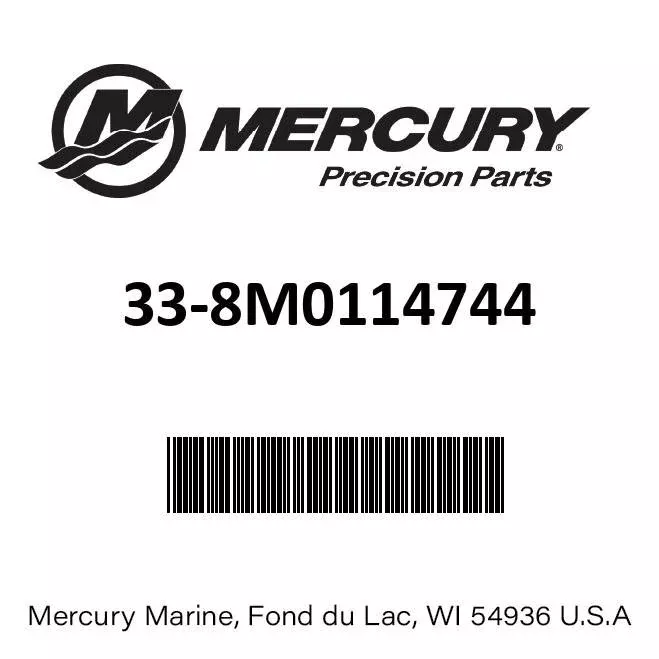 Mercury 8M0114744 BP7HS Spark Plug Pack of 4 for Marine Engines