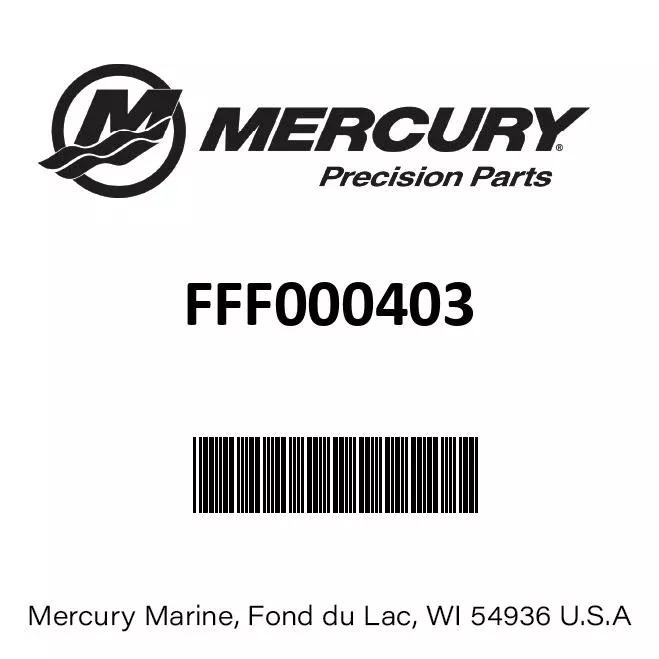 Mercury - Body assy-w/p - FFF000403