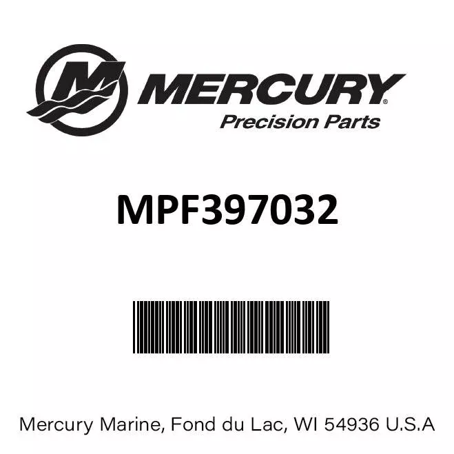 Mercury - Lower unit assy - MPF397032