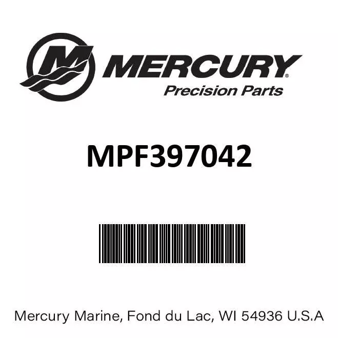 Mercury - Lower unit assy - MPF397042